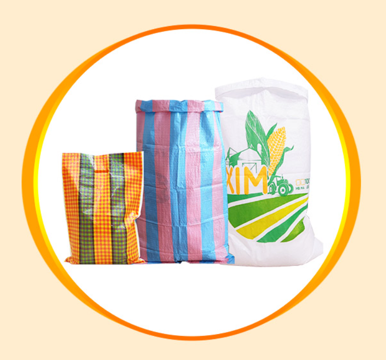 New Design Laminated Plastic Pp Polypropylene Woven Kraft Paper Bag