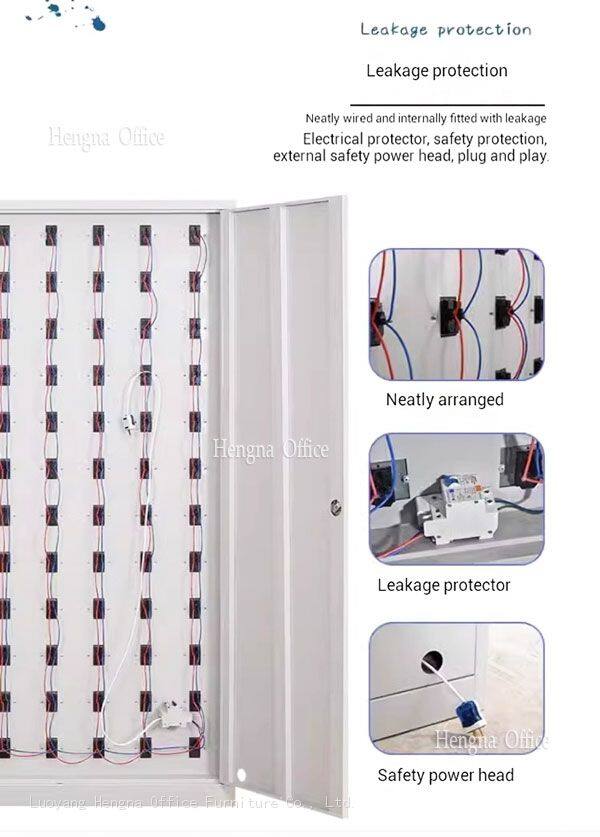 Built-in leakage protection device inside charging locker