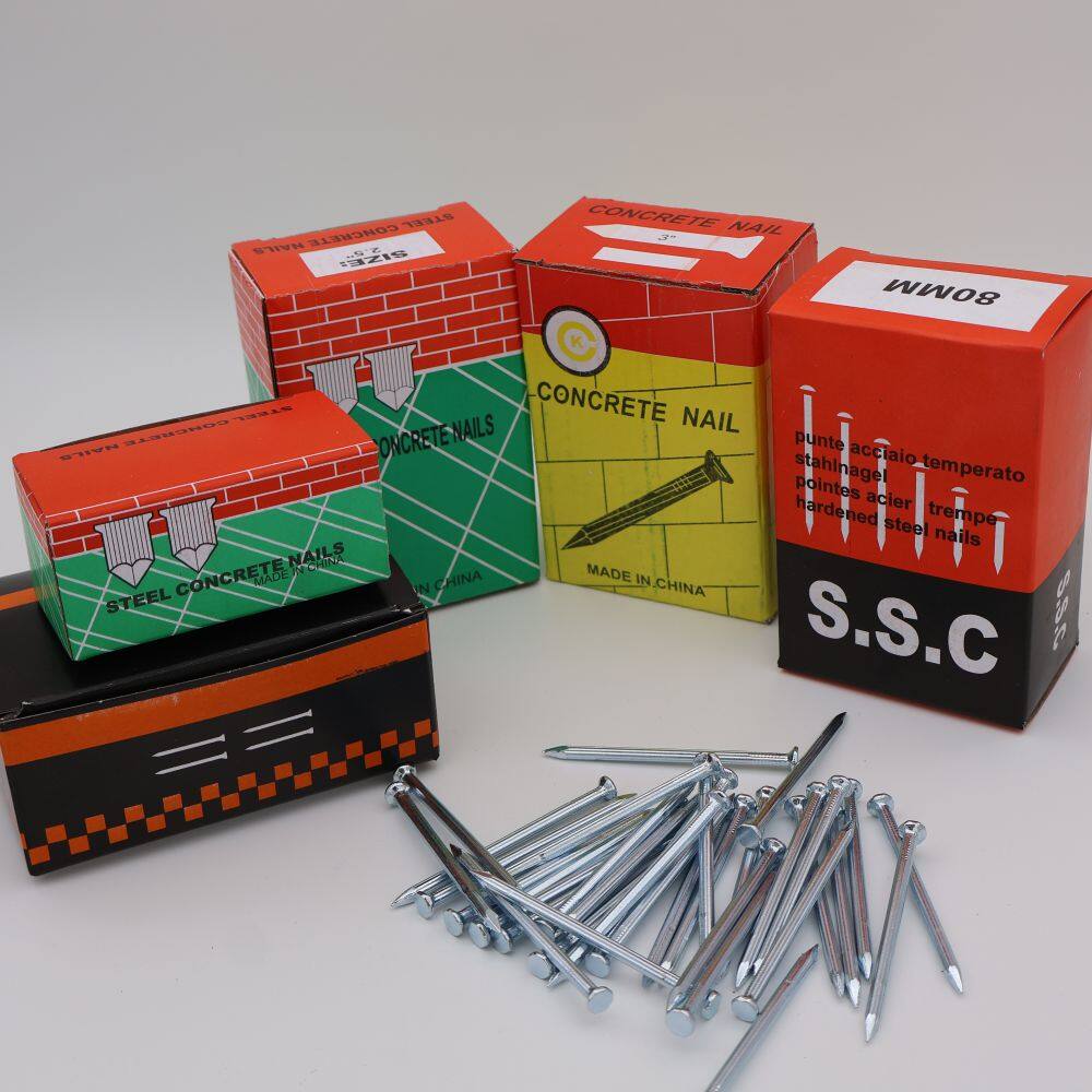 Clous en acier pour béton POWER – Fabricant de clous pour béton direct de la Chine avec livraison stable