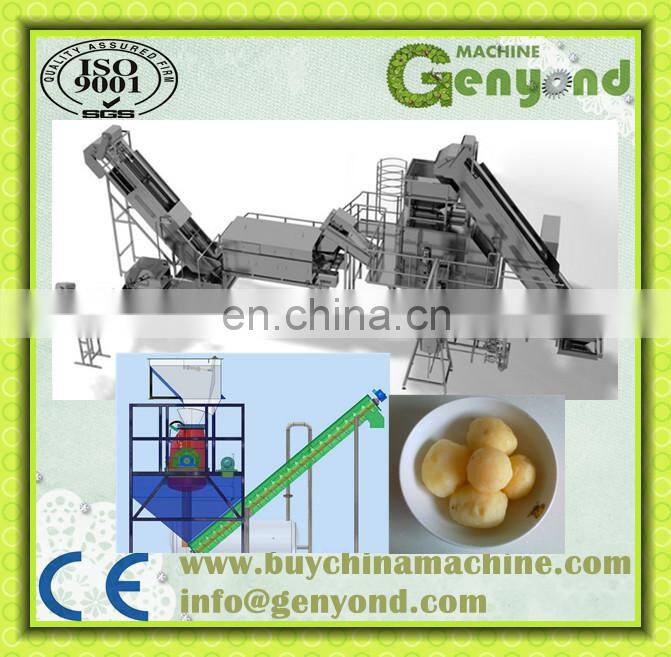 potato washing and peeling machine, ginger washing machine,potato chips machine