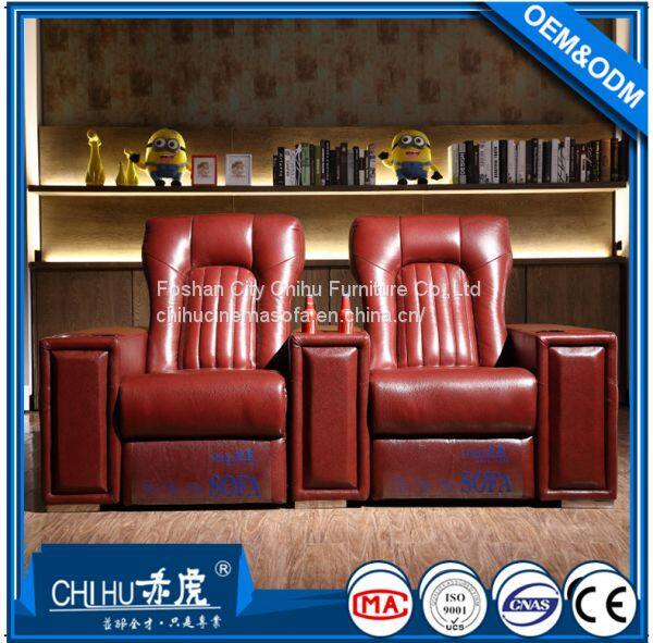 Luxury home theatre sofa,electric recliner cinema sofa GoldSupplier
