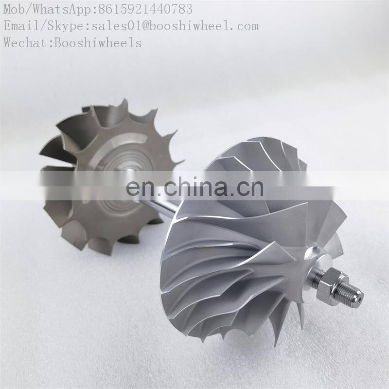TD13M rotor shaft comp. wheel 95x135.9mm turbine wheel 112.2x131.8mm 49182-02111 for engine 6NSD-M 6L16L