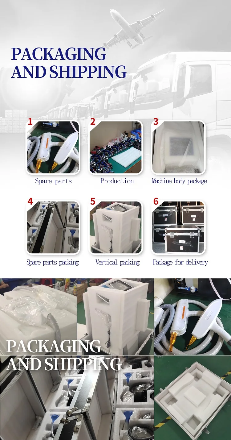 2024 New Laser Hair Removal Beauty Machine 755nm Laser Light Skin Hair Removal 1064nm Dark Skin Tone Hair Removal Equipment