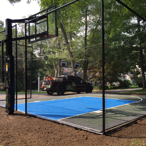 outdoor basketball court fencing (4)