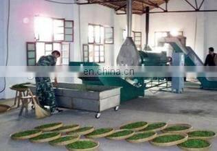 Tea leaf processing machine / tea steamer /tea steaming machine