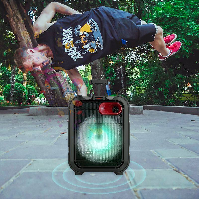 ZQS12111 30W power with remote control single 12-inch speaker bluetooth speaker with colorful lights