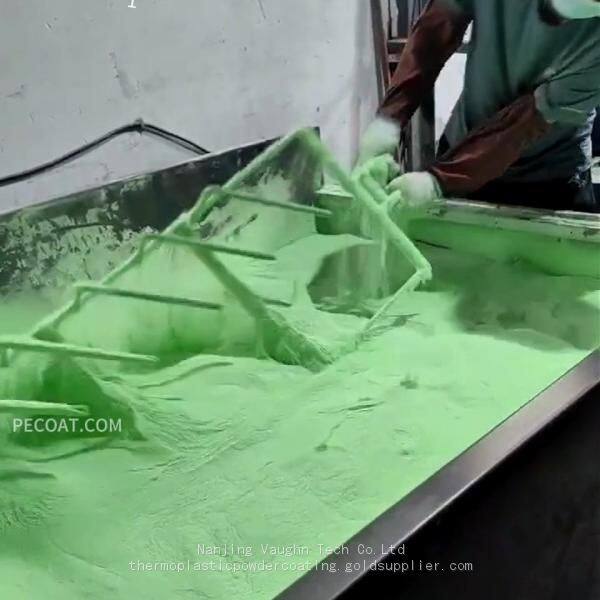 Thermoplastic Polyethylene Powder Coating for Electroplating Racks Jig