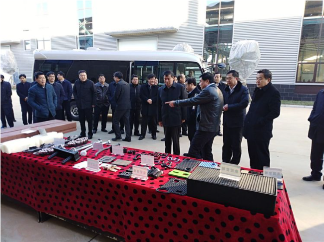 Anyang Mayor Inspected Henan Zhongbo Company