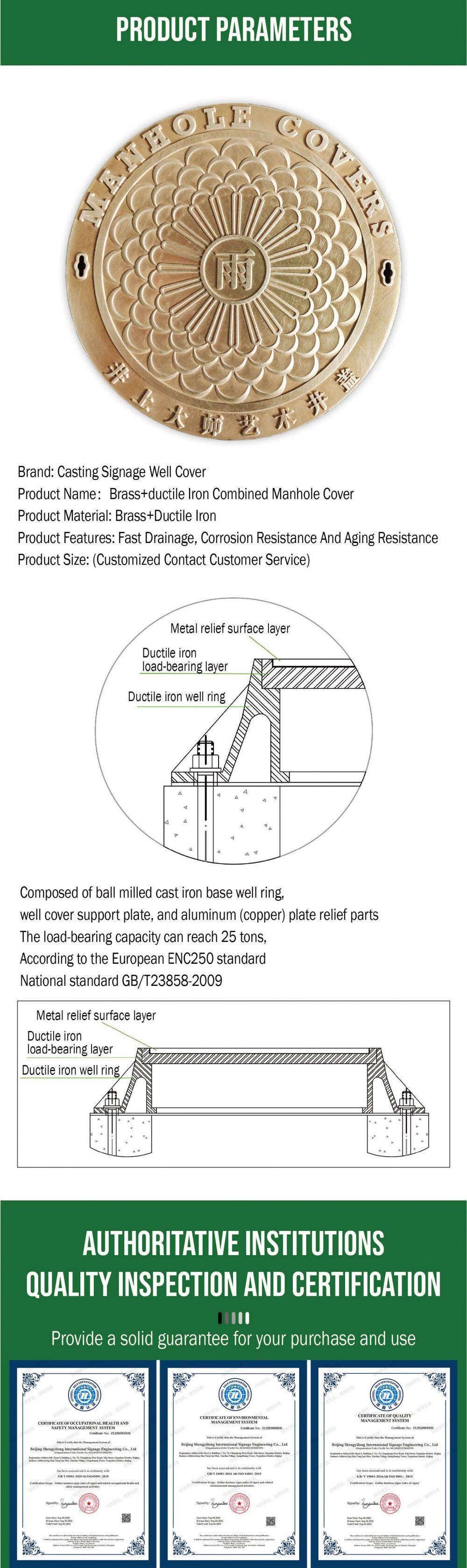 artistic copper manhole cover,-03