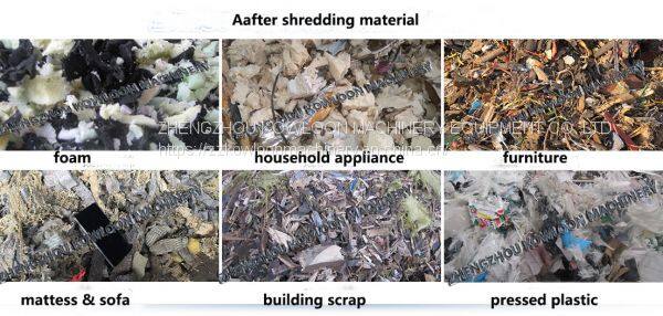 Solid waste after crusher