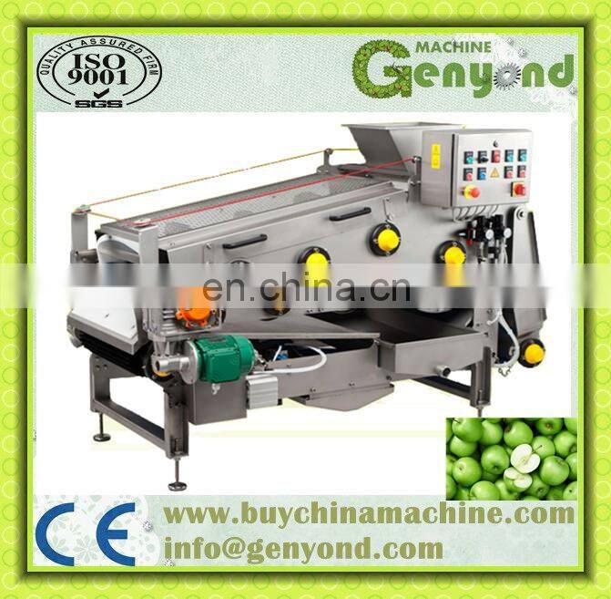 small capacity apple belt press for apple juice