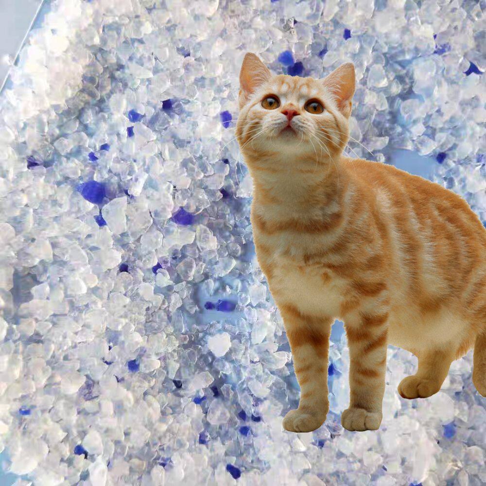 China Supplier OEM Wholesale Crystal Cat Litter Silica Gel Cat Litter Non-caking for Pat
