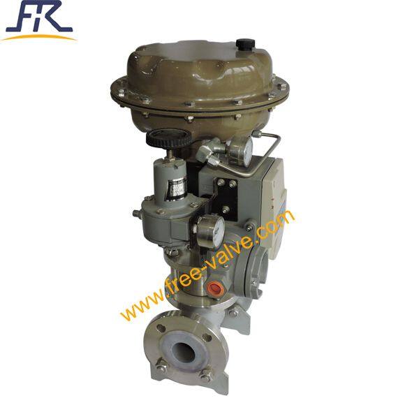 4984 Pneumatic PTFE Lined Butterfly Valve