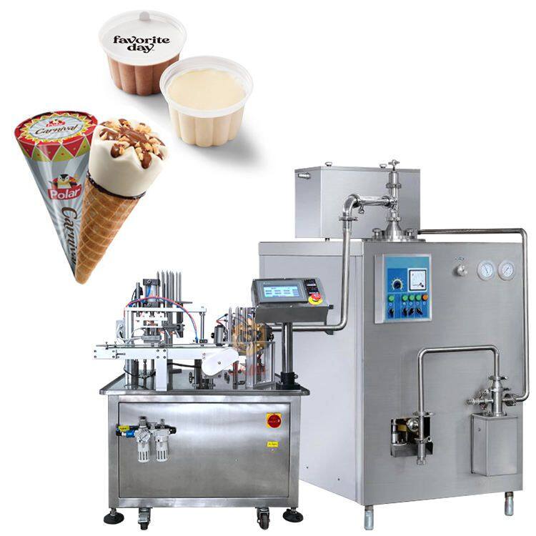 Cone cup filling American Style Liquid Nitrogen Ice Cream Machine With Nitrogen Injector for Making Tasty Ice Cream continuous freezer