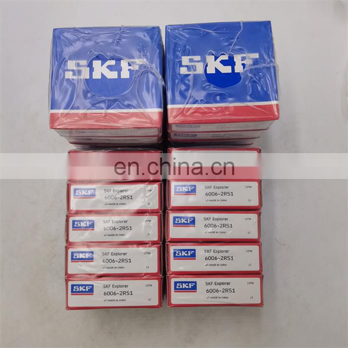 HIgh Quality 30*55*13mm Original SKF Ball Bearing SKF 6006-2RS1 Bearing