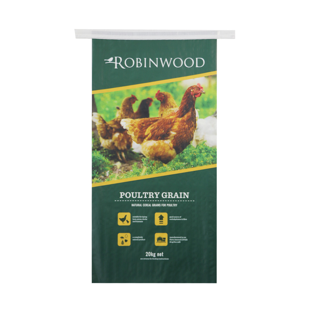 Laminated PP Animal Feed Bags 50 KG PP Woven Bag PP Sack For Livestock Feed