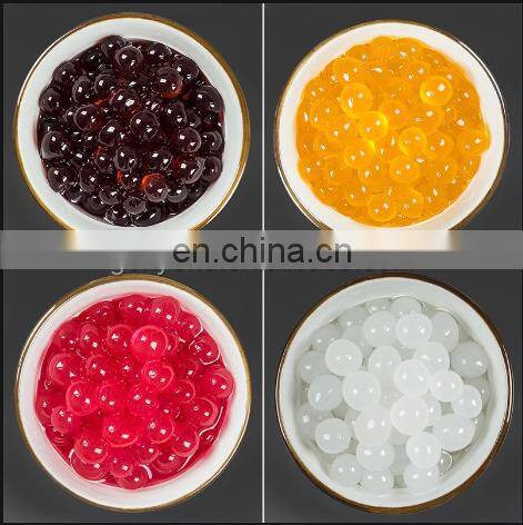 Factory full automatic Tapioca Pearl balls bursting Jelly boba depositing making machine bubble tea popping boba production line