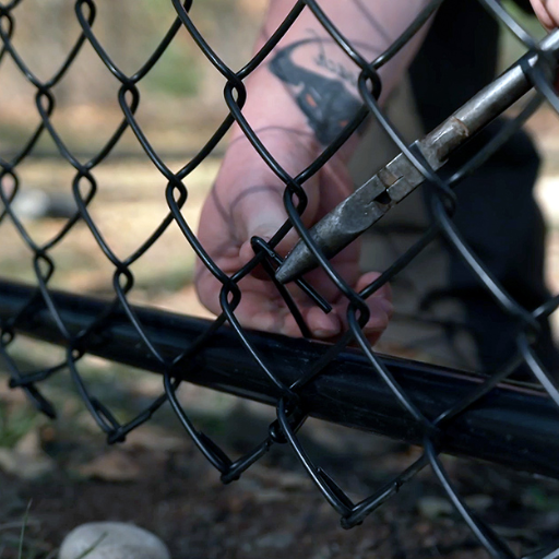 repairing chain link fence