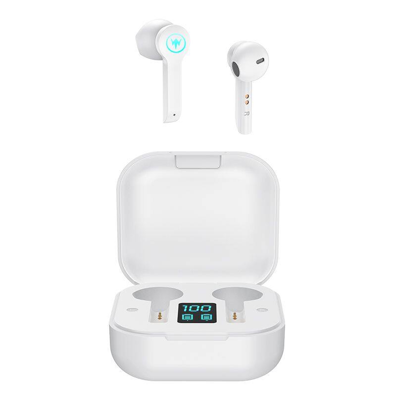 wholesale KINGSTAR wireless earphone noise cancelling tws earbuds earphone gaming printing lcd earphone