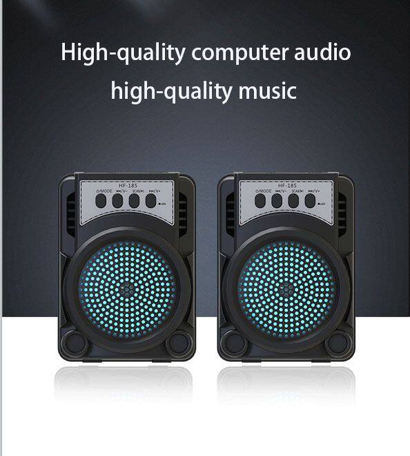 OEM Multi Functional Small Portable Speaker FM TF TWS USB Music Audio Player