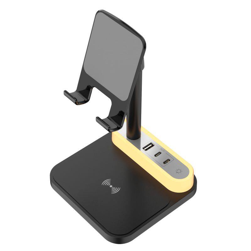 Wireless LED Lamp Multifunction Charger with Holder All-in-One Charging Solution