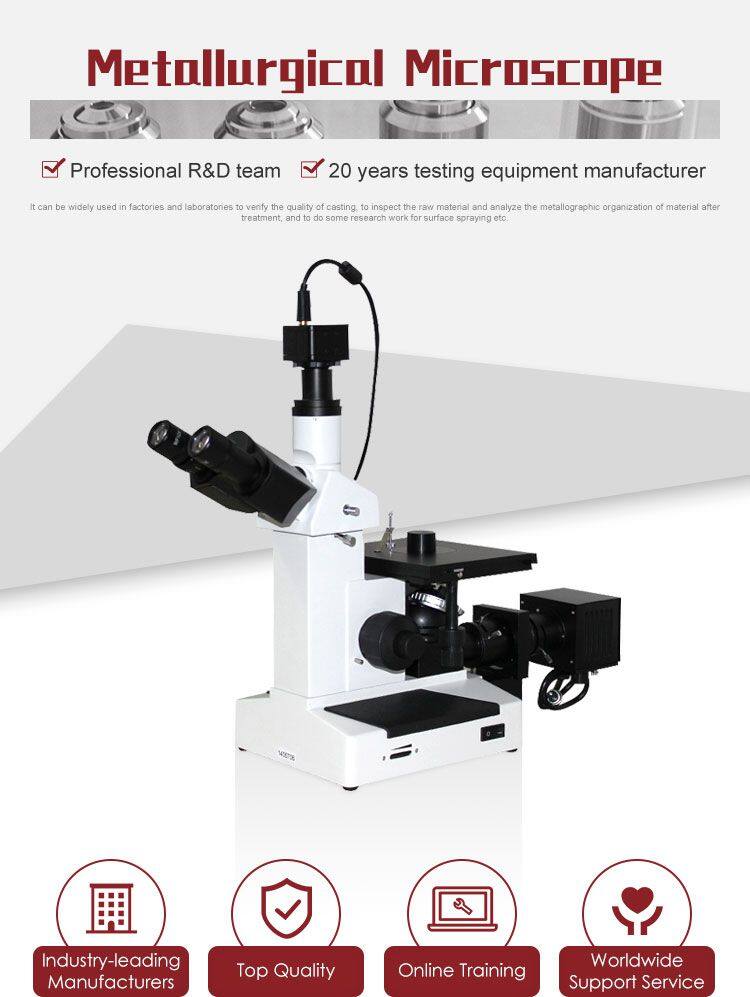 4XC Metallographic Trinocular Microscope/Inverted Metallographic Microscope/digital Metallurgical Microscope