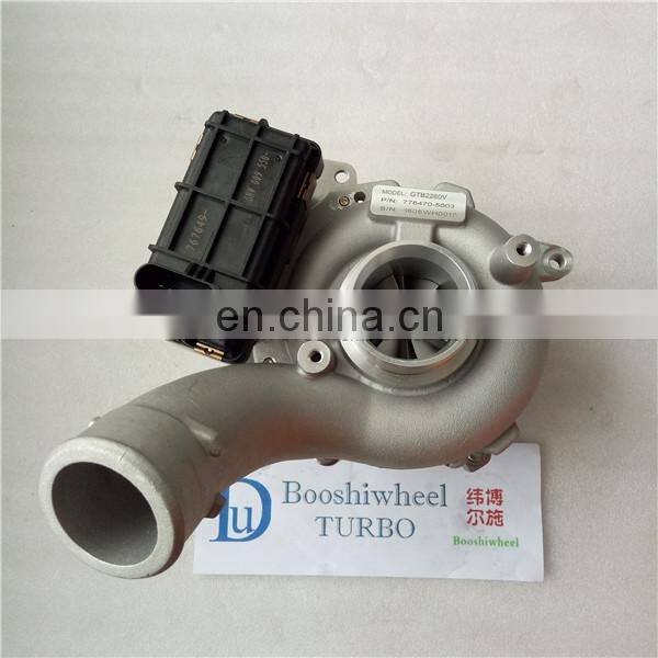GTB2260VK turbocharger 776470-5003S 776470-3 776470-5003 776470-0001 059145722R Turbo for V6 TDI Euro-5 Engine