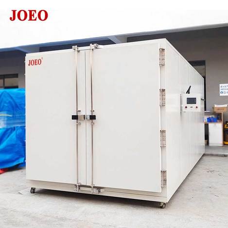 Generator Set Testing with walk in high and low temperature test chamber