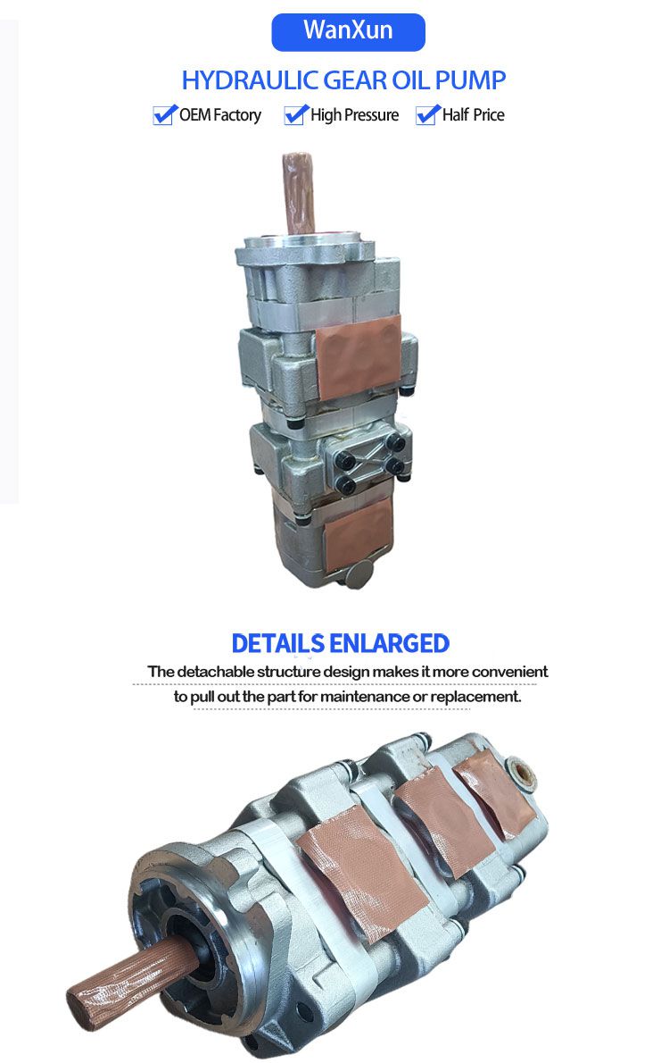 705-41-08180 Hydraulic Oil Gear Pump for Komatsu PC07-2 excavator construction machine Vehicle
