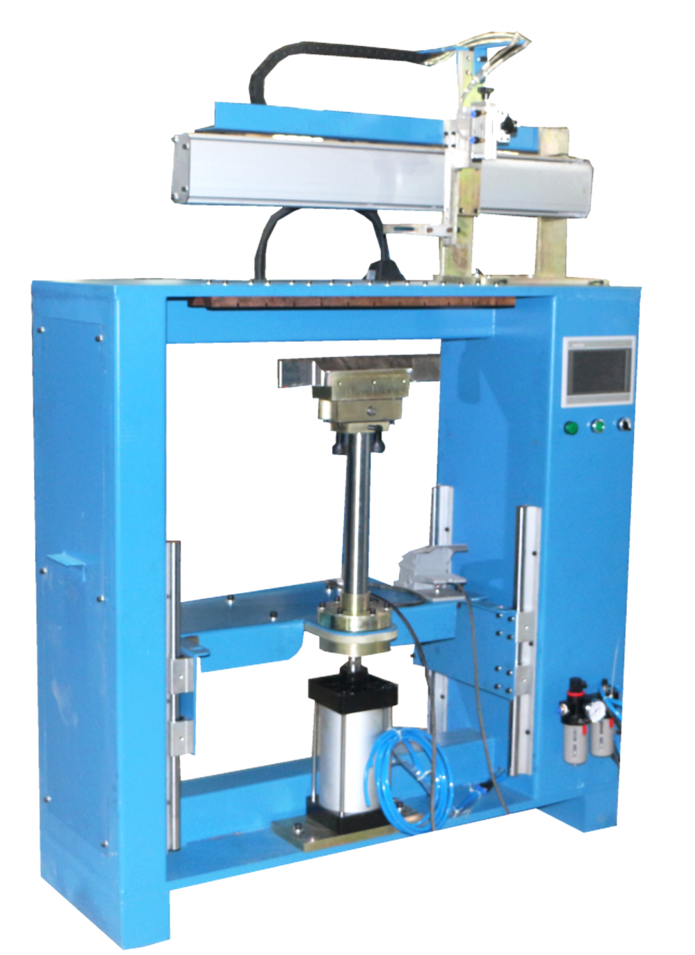 Stainless Steel Bottom Corner Welding Machine TIG Argon Welding 90 Degree Enclosure Corner Welding