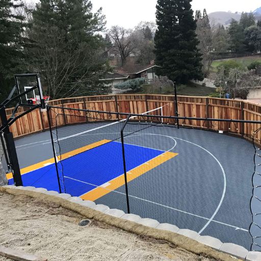outdoor basketball court fencing (3)