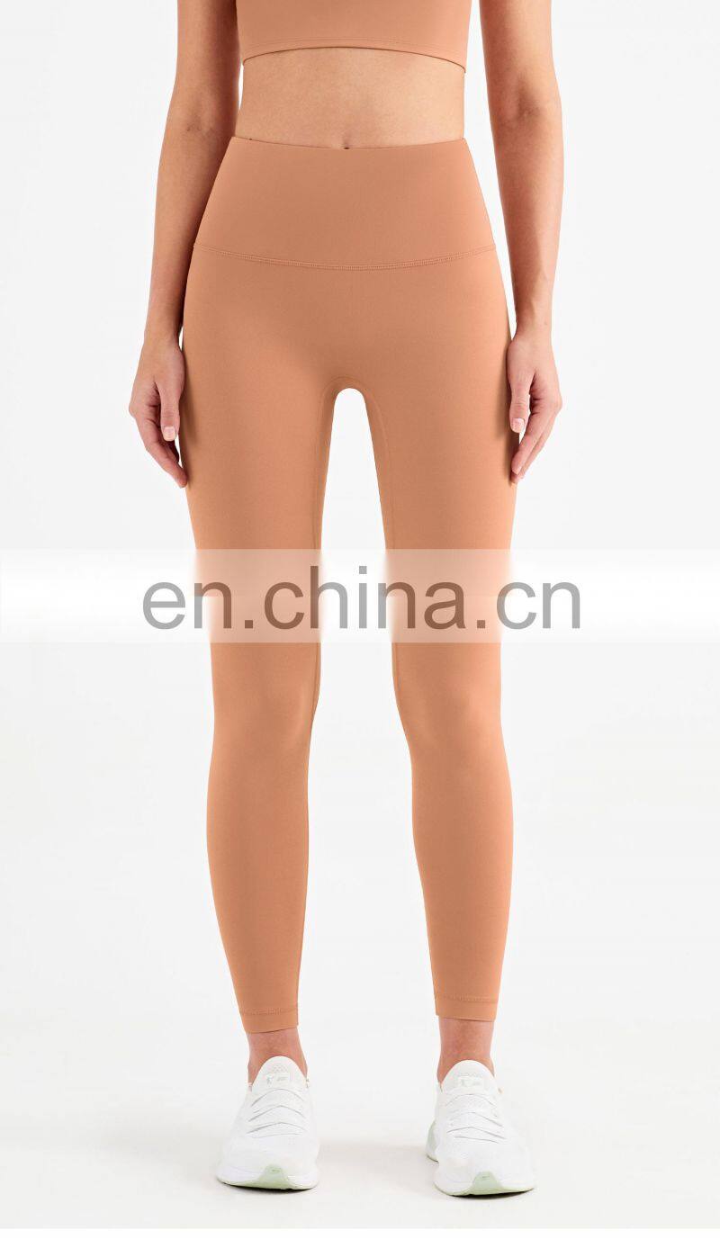 Customized Breathable Yoga Pants For Women Workout Non-slip High Waist Sports Leggings