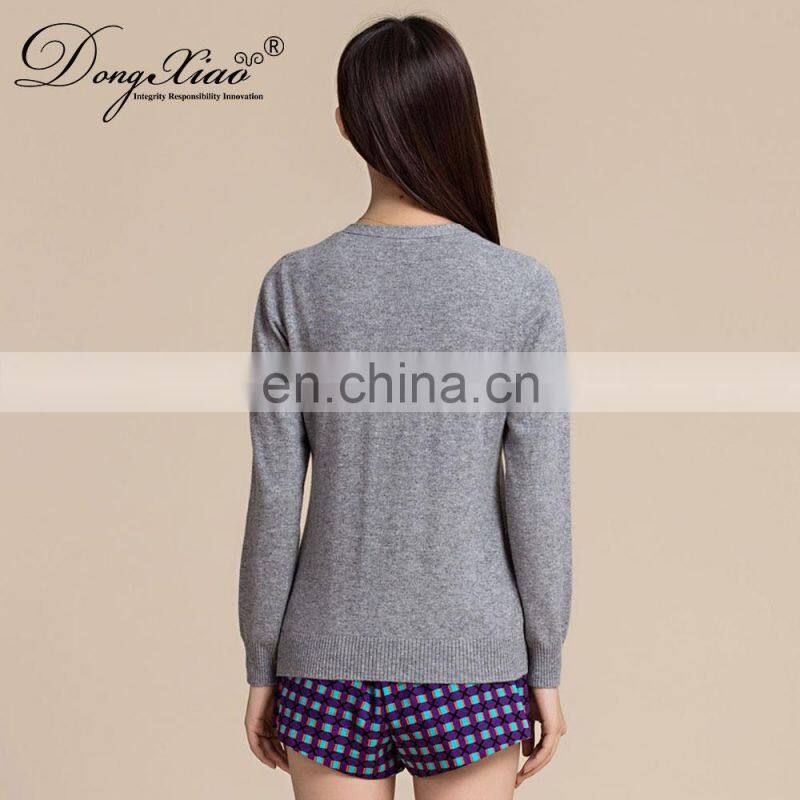 Fashion Korean Women Sweater Lightweight Zipper Women's Cashmere Sweater Cardigan