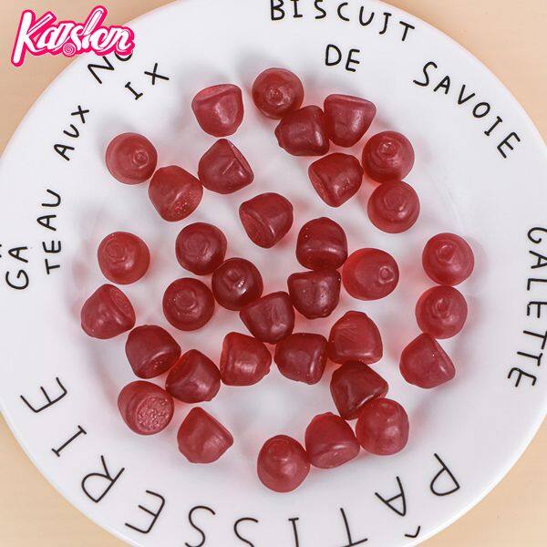 Peelable gummy candy