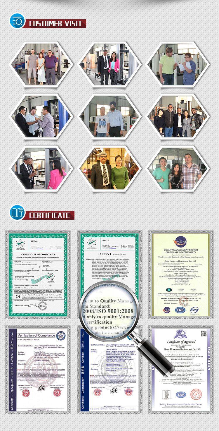 HST WDW-1 1kn 2kn One-column Spinning Plastic Wrapping and Sewing Thread Tensile Testing Machine