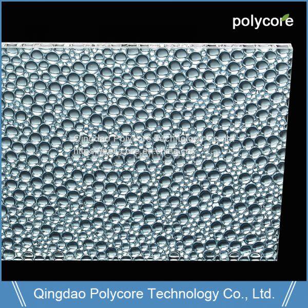 Polycore PC honeycomb sandwich panel Dripan irregular core 3