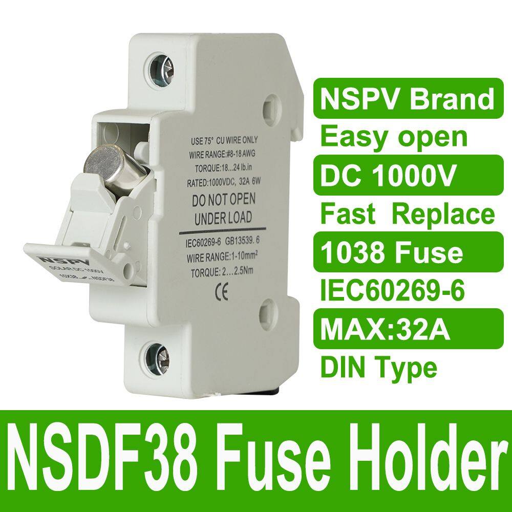 PV Fuse Holder NSDF38 1P