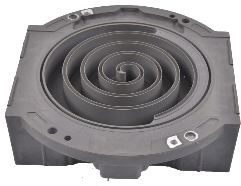 Oil-free vortex air compressor static vortex disk