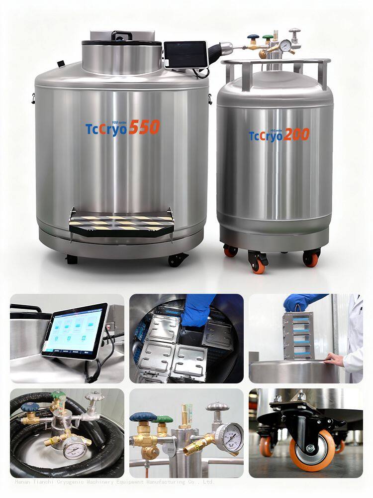 TcCryo dewar freezer