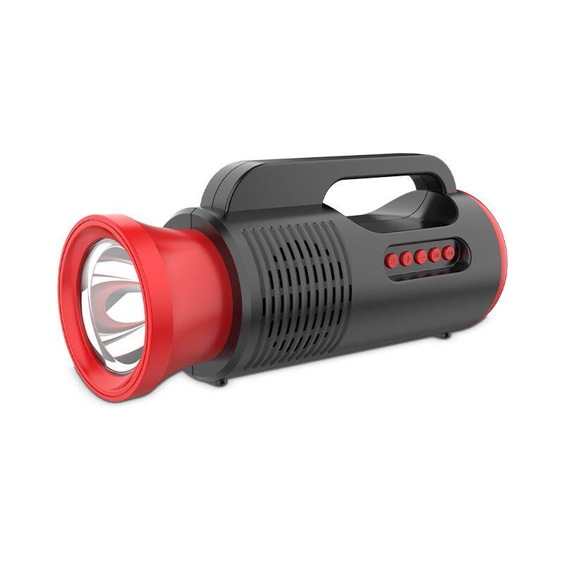 ZQS1352 OEM portable 3-inch speaker 8W power wireless bluetooth speaker with flashlight for outdoor