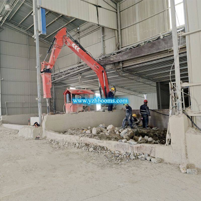 stationary rockbreaker