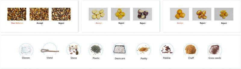 Smart Color Sorting Machine Grain Cleaning Equipment Multifunction Cereals Color Sorter optical sorter NIR