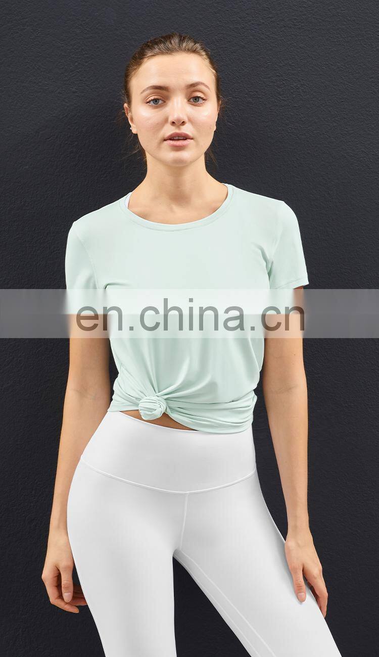 High Quality plus size t-shirts With Round Neck and Short Sleeves