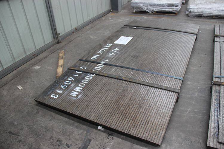 SAW bimetallic abrasion resistant steel plate submerged arc wear plate