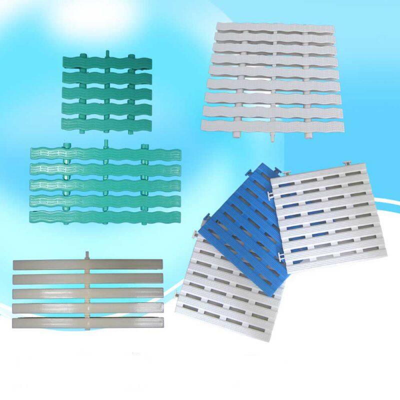 Rectangle Drainage Grate ABS Plastic Grate Covers Gutter Overflow Guard Filter Drain Grill Grid for Driveways Patios Pool