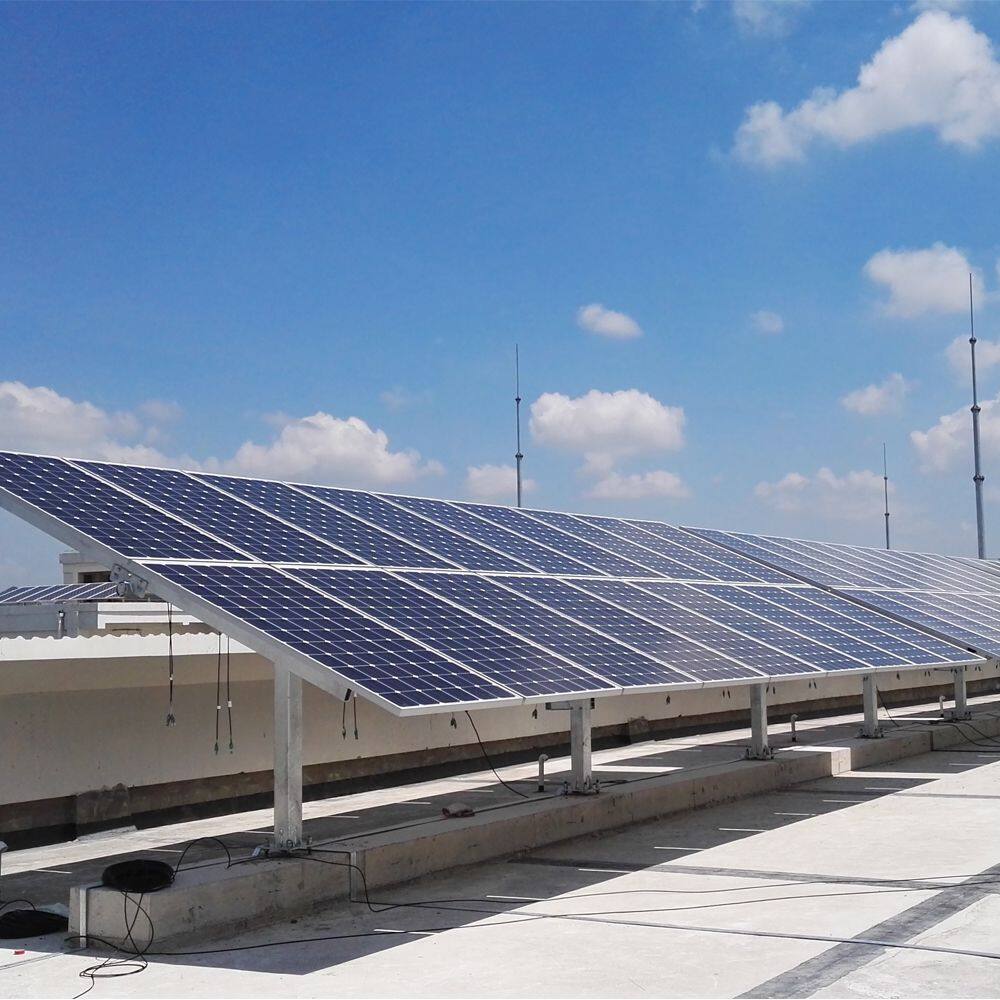 roof 1 axis tracking solar