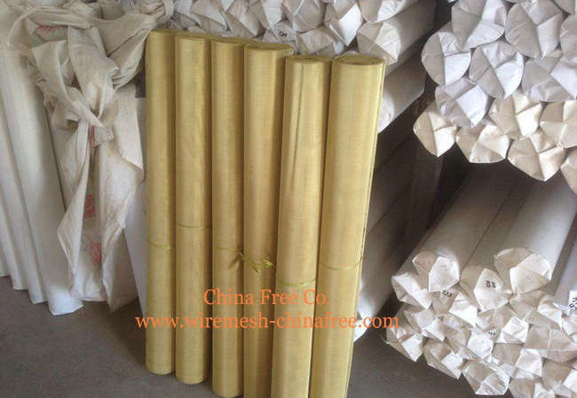 Brass Wire Mesh (Wire Cloth) H65 H80 China Supplier