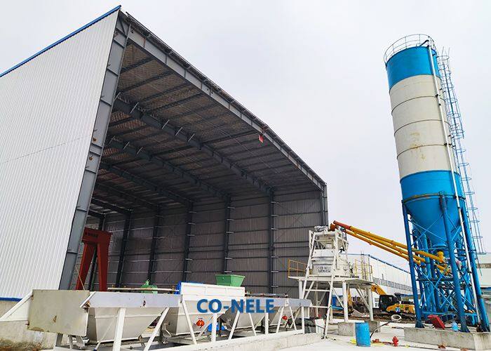Concrete Batching Plant for Concrete Pipe Production