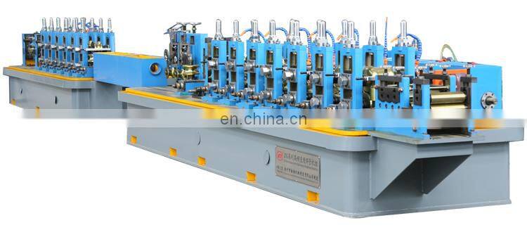 Nanyang standard tested welding machine erw pipe making machine tube mill for chemical equipment