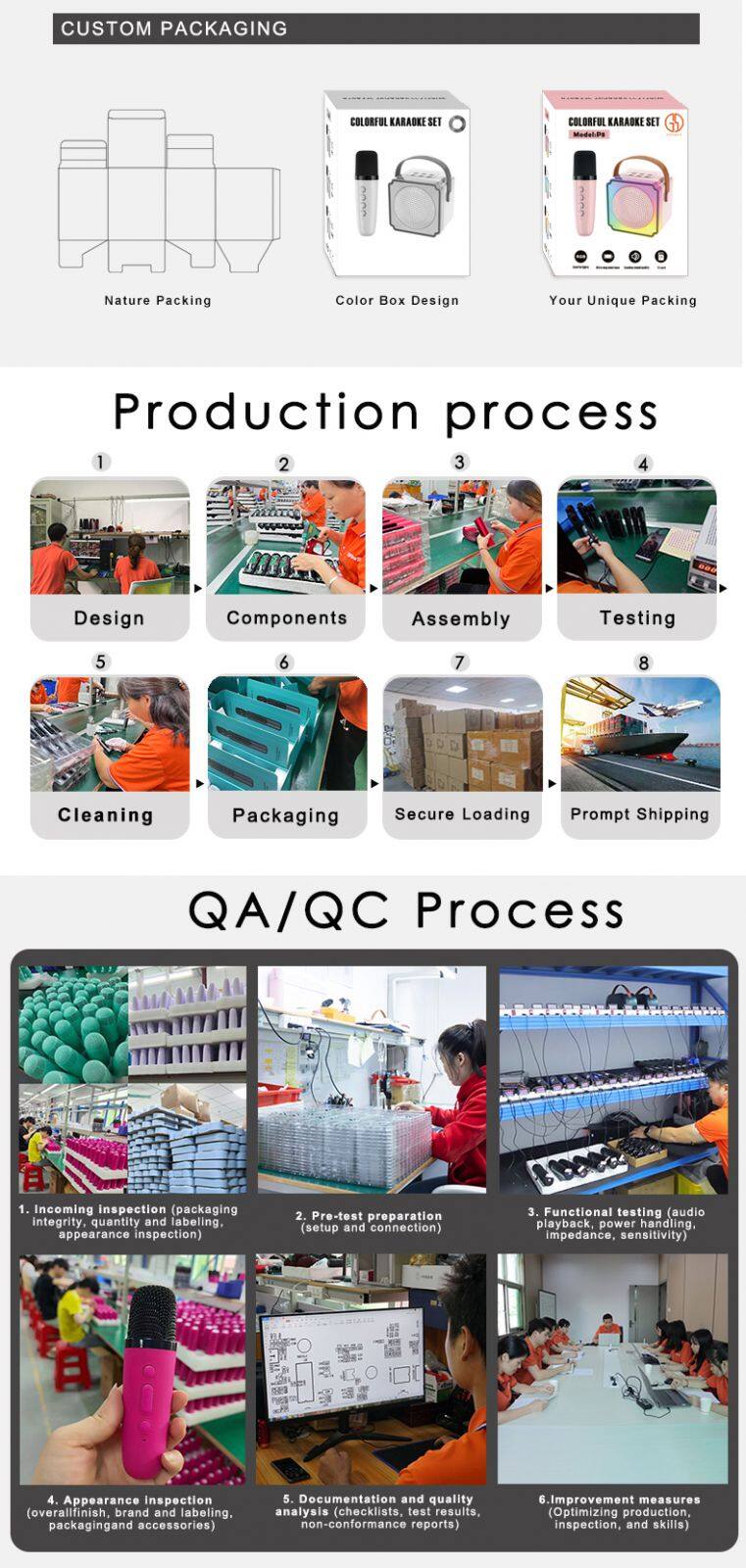 Outdoor Power Smart Rechargeable Wireless Musiim Subwoofer Portable Bluetooth mini party Promotional Speaker